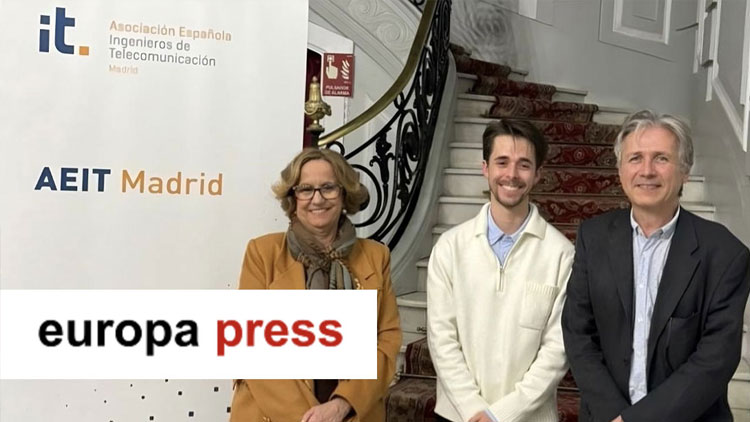 Europa Press destaca el papel de AEIT-Madrid en la innovación de monitoreo en tiempo real con tecnología satelital