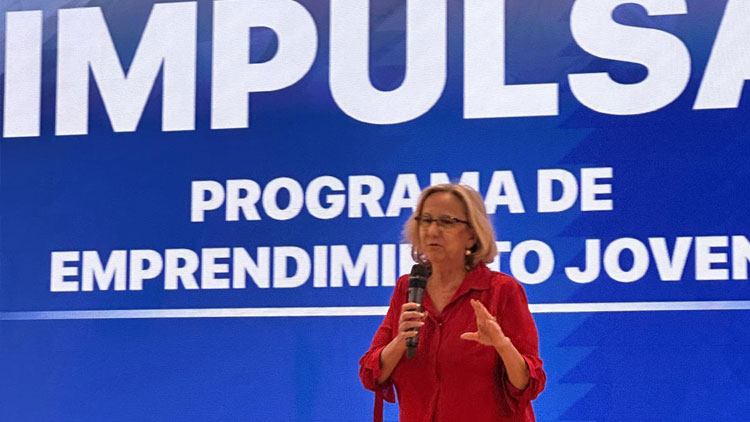 Nuestra presidenta, Inmaculada Sánchez Ramos, participa en el programa de emprendimiento joven IMPULSA 2025