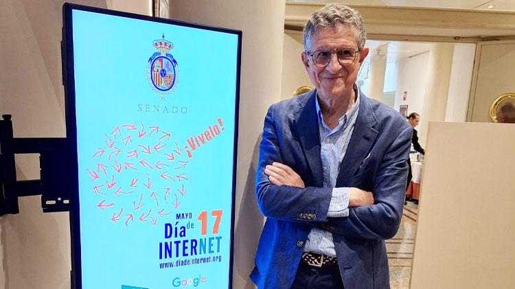 La AEIT- Madrid participa en el acto institucional del Día Mundial de Internet 2025 en el Senado