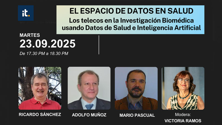 Victoria Ramos González, secretaria de AEIT-Madrid, moderará el webinar “El espacio de datos en salud”
